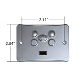Fruhdi Power Recliner Lift Chair Raffel Systems 5 Button 2 and 5 Pin Switch Hand Control Model CTR UR2 19 Replacement with USB